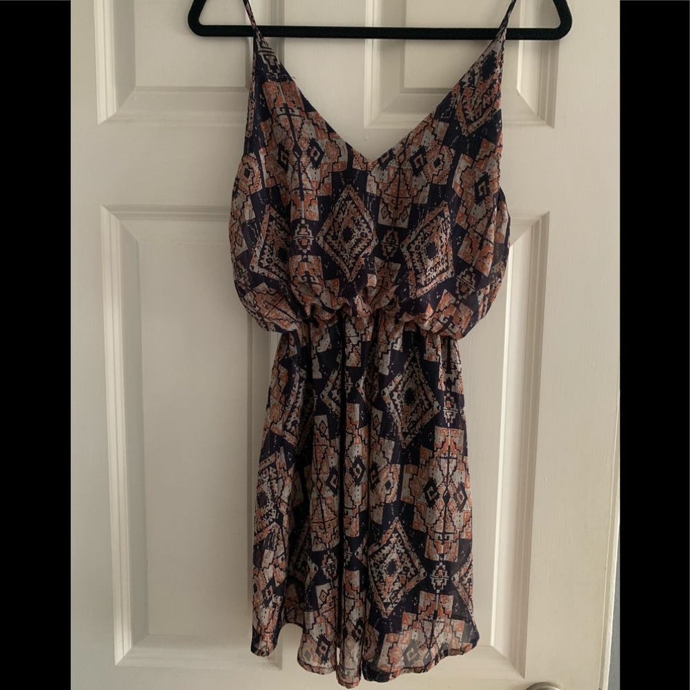 Chiffon short dress